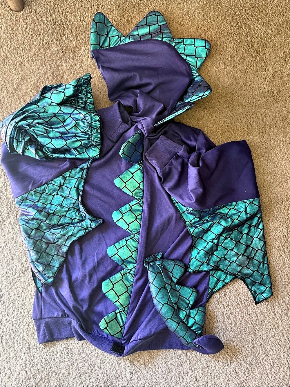 Suit Yourself Mystical Dragon Girls Medium Dragon Costume NWT
